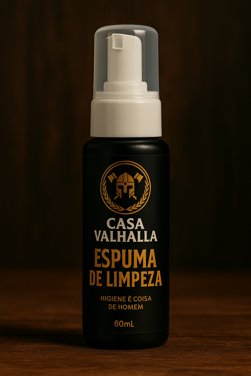 Espuma de Limpeza Facial - Casa Valhalla