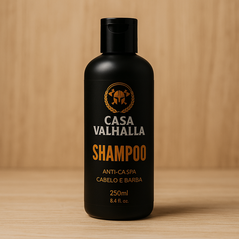 Shampoo Para Barba e Cabelo | Anti Caspa
